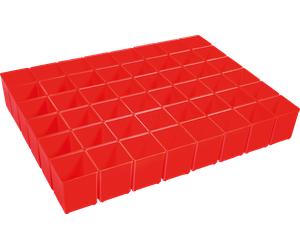 BOXX 6000001817 - Insetbox A3, rouge, 48 pièces