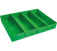 BOXX 6000001819 - Insetbox G3, vert foncé, 4 pièces