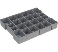L-Boxx Kit de compartimentage L-BOXX K3 600.001.0098 312 x 130 x 63 mm Tiroirs gris