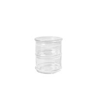Boya Récipients Empilables Ø10.5 cm Lot de 2 Clear With Bubbles