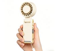 Boytond BoytondVentilateur turbo portatif [18 heures de refroidissement maximum], 6000mAh USB rechargeable, petit ventilateur de poche avec 5 vitesses pour voyage/extérieur/maison/bureau - vert