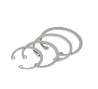 BOZONLI Circlips Interieur, Circlips en E, Acier Inoxydable E-Clip Anneau de Retenue 47mm,10 pcs