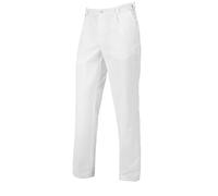 BP 1359-686-21-46n, Pantalon pour homme, avec plis et poches 230,00 g/m², tissu mélangé avec blanc stretch, 31/32N