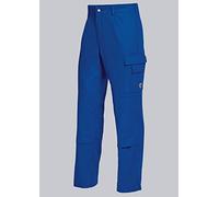 BP 1486-060-13-26 Pantalon de travail avec dos élastique 300,00 g/m² pur coton, bleu roi, taille 26