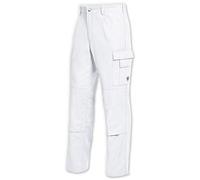 BP 1486-060 Pantalon de travail en pur coton pour homme Blanc Taille 42