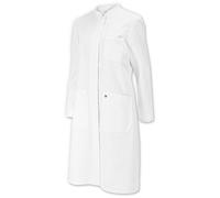 BP 1614-485-21-48n, Manteau femme, Manches longues, col montant 215,00 g/m², mélange de tissu blanc, 22n