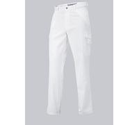 BP 1641-558-21-Ll, Jean unisexe style jean avec poches multiples 245,00 g/m², tissu mélangé blanc, Ll