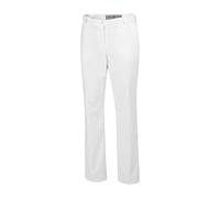 BP 1644-686-21-48n Pantalon pour femme avec côtés élastiques 230 g/m² Mélange de tissu stretch Blanc 48n