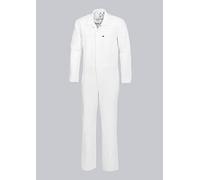 BP 1676-558-21 Combinaison unisexe, manches 1/1 avec fente réglable au niveau des poignets et taille élastique réglable 245,00 g/m², blanc, 3XLL