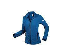 BP 1693-641-0116-M Veste polaire pour femme avec col montant et bras relevable 100% polyester Bleu azur Taille M