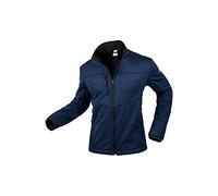 BP 1696-571-110-3XL Veste softshell à col montant avec fermeture Éclair avant 255 g/m² 100% polyester Bleu nuit 3XL