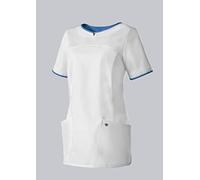 BP 1700-485-2106 Sac à enfiler pour femme, coupe moderne, 50% coton/50% polyester, blanc/bleu azur, taille Mn