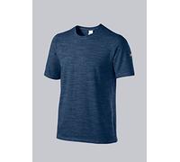 BP 1714-235-110 Essentials T-shirt mixte en coton et élasthanne Bleu Taille XL