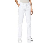 BP 1734-686-21-36l Chino pour femme, tissu extensible, 230,00 g/m², mélange de tissu avec stretch, blanc, 36 l