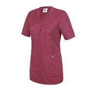 BP 1738-435-182-XS Tunique confort à manches 1/2 pour femme avec empiècements piqué et système de levage des bras, mélange de tissu 180,00 g/m², mûre, XS