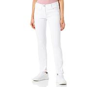 BP 1755-311-0021-27/32 Jean Coupe ajustée en Tissu Stretch pour Femme, 65% Coton, 30% Polyester, 5% élasthanne, Blanc, Taille 27/32