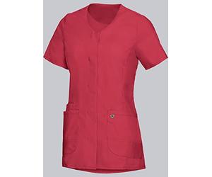 BP 1764-241-0188-XLn Casaque en tissu ultra léger pour femme 49% coton/48% polyester/3% élasthanne, corail, taille XL
