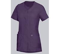 BP 1764-241-0890-Mn Casaque en tissu ultra léger pour femme 49% coton/48% polyester/3% élasthanne Aubergine Taille Mn