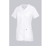 BP 1764-684-0021-Mn Femme Tunique en tissu super léger 200 g/m² Mélange de tissus stretch Blanc Mn