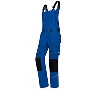 BP 1804-720-13-56n Salopette stretch à bretelles avec fixations clipsables en coton renforcé 305 g/m² Bleu roi 56n