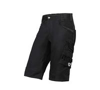 BP 1830-992-0032-XSn Veste softshell à col montant pour homme, fermeture éclair à l'avant, 100% polyester, noir, taille XSn