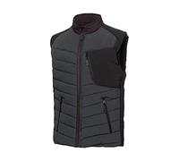 BP 1830-992-5632-3XLn Veste Softshell col montant avec fermeture éclair avant, 100% polyester, anthracite/noir, 3XL