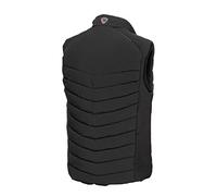 BP 1832-801-0032-Mn Gilet thermique rembourré avec doublure thermique matelassée 100% polyester Noir Taille Mn