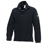 BP 1872-646-32-4XL Veste polaire avec col montant et bras Système de levage 270 g/m² 100% polyester Noir Taille 4XL