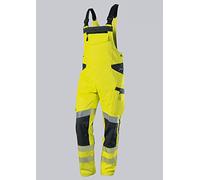 BP 2041-844-6656 Salopette pour homme, 79,5% polyester, 16,5% coton, 4% élastoléfine, jaune d'avertissement/anthracite, coupe moderne, taille 56/58s