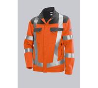 BP 2212-840-8553 BProtected Veste de travail pour homme en polyester, modacrylique, viscose, aramide et autres fibres Warnorange/Gris foncé Taille 56/58 l