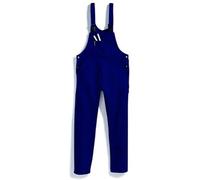 BP Workwear Basic 1482-060-10 Salopette - Bretelles en Tissu avec Empiècement Caoutchouc - Poches pour Genouillères - Pur Coton - Coupe ajustée - Taille : 25 - Couleur : Bleu foncé