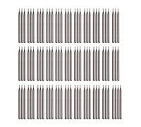 BQLZR Lot de 100 mèches diamant de gravure pour joaillerie Argenté, argent, N23801