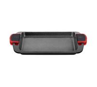 BRA Bistro | Plancha 40 cm en fonte d'aluminium, antiadhésive trois couches, full induction, compatible tous feux dont induction