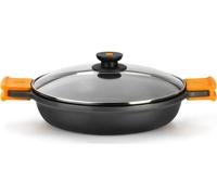 Bra Plateau de four Efficient A270530 – Plaque ronde en aluminium forgé 4,1 L