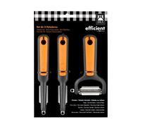 BRA Efficient | Lot de 3 éplucheurs