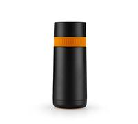 BRA Efficient | Mug de Voyage 500 ml 0,5 L, Acier Inoxydable 18/10 | Noir, Orange
