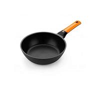 Bra Sauteuse Efficient Orange 24 cm – Aluminium forgé, Revêtement Platinum Plus sans PFOA, Induction