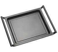 BRA Efficient | Plancha, 35 cm, Fonte d’Aluminium avec Revêtement Antiadhésif Platinum Plus sans PFOA, Compatible Tous Feux Dont Induction