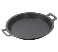 BRA Efficient | Plat à Paëlla, 36 cm, Fonte d’Aluminium avec Revêtement Antiadhésif Platinum Plus sans PFOA, Anses en Silicone Démontables