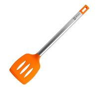 BRA Efficient | Spatule de Cuisine, Acier Inoxydable, Nylon et Silicone, Orange, 36,5 cm