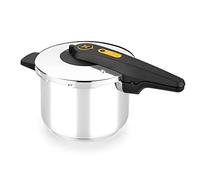 BRA Excellent | Autocuiseur Rapide 6 L, Ouverture Type Ciseaux, Acier Inoxydable 18/10, Facile à Utiliser et sûr, Tous Feux Dont Induction