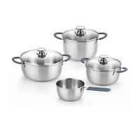 BRA Master | Batterie de cuisine 4 pièces, acier inoxydable 18/10