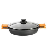 BRA Plaque à Four 5 L Ronde Aluminium Coulé Pirofila 35x43 cm