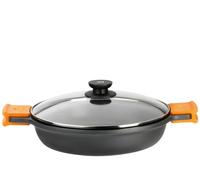 BRA Poêle Efficace 9 L Ronde Noire Diamètre 40 Cm