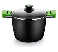 BRA Prior 403920 Casserole avec couvercle, fonte/aluminium, 20 cm de diamètre, compatible induction, revêtement anti-adhésif