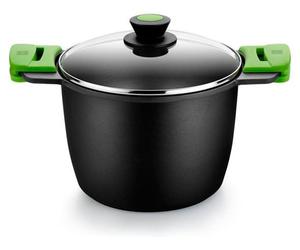 BRA Prior 403920 Casserole avec couvercle, fonte/aluminium, 20 cm de diamètre, compatible induction, revêtement anti-adhésif