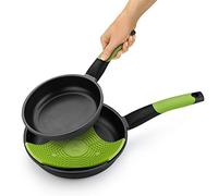 BRA Prior | Lot de 2 poêles à frire, 20–24 cm, fonte d'aluminium + 1 poêle à frire