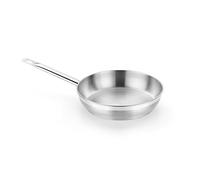 BRA Profesional | Poêle 18 cm inox, fond triple diffuseur, pleine induction, poignée ergonomique