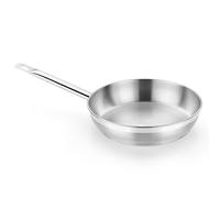 BRA Profesional | Poêle 24 cm inox, fond triple diffuseur, pleine induction, poignée ergonomique