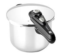 BRA Vitesse | Autocuiseur 7 L, acier inoxydable 18/10 | 2 programmes de cuisson et système de verrouillage d'ouverture, adapté à tous types de cuisines